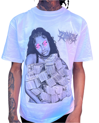 Love for money drop Shoulder T-Shirt