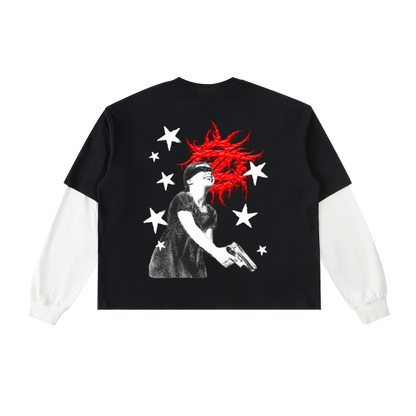 “Shooting Stars” Longsleeve Tee