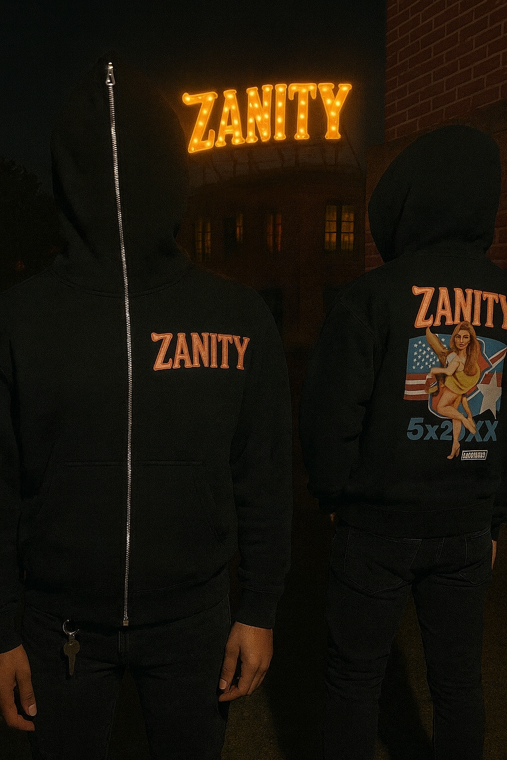 Zanity marquee Hoodie
