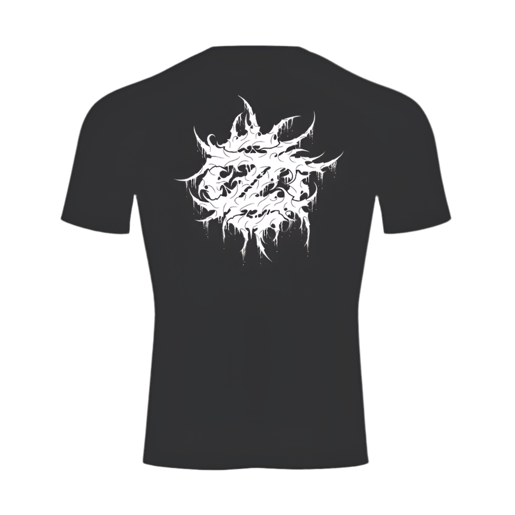 Men's short sleeve compression tee black