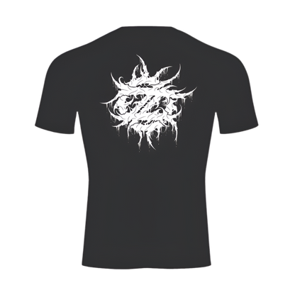 Men's short sleeve compression tee black