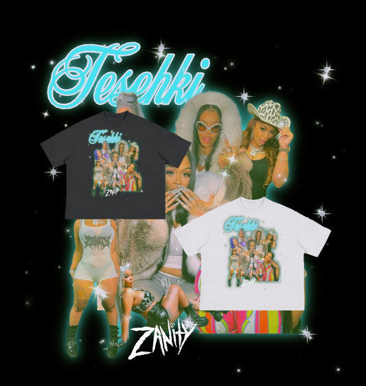 Tesehki X Zanity oversized Tee (unisex)
